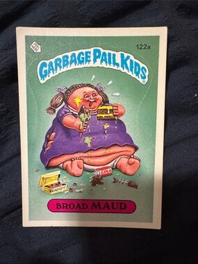 Broad Maud Collectible Trading Card - Purple